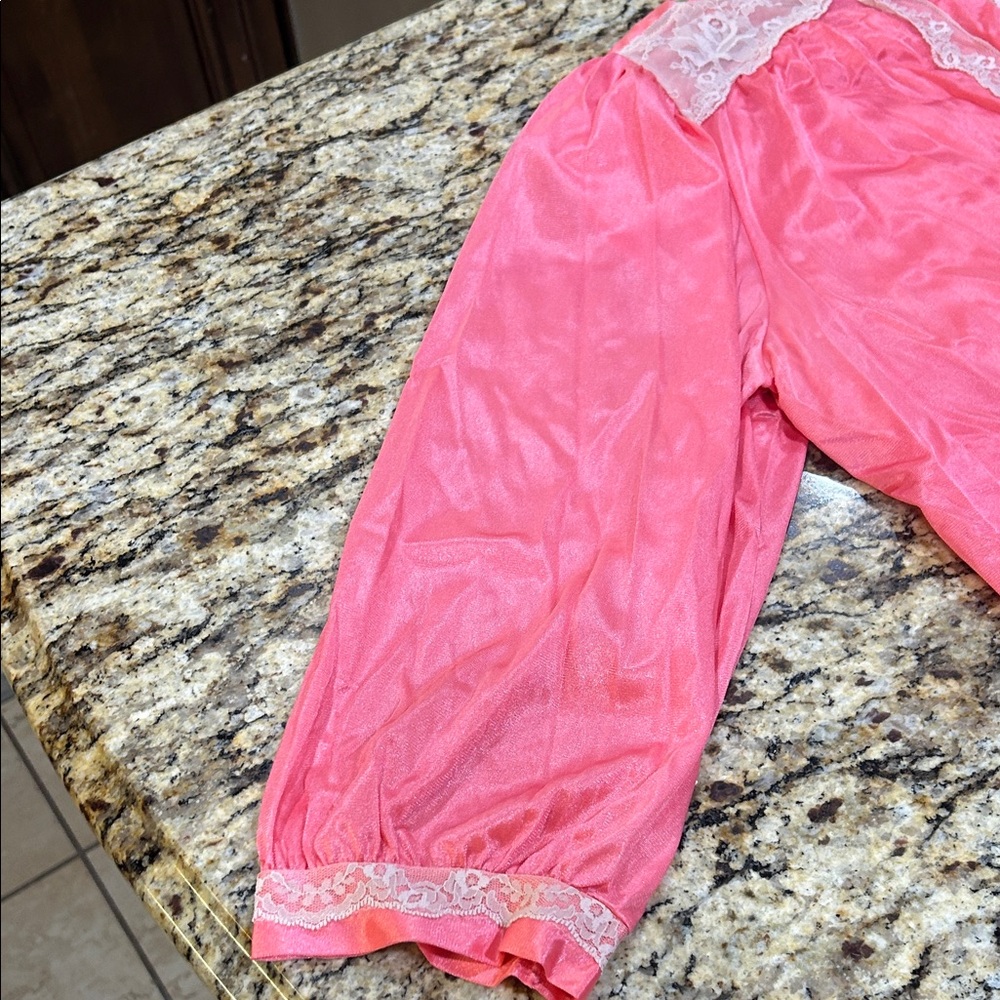 Vintage RARE 1939 Texsheen Pink Pajamas - Picture 9 of 16